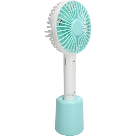 Ventilateur de bureau rotatif, mini ventilateur portable et réglable à main, silencieux, pour le bureau (1/5)