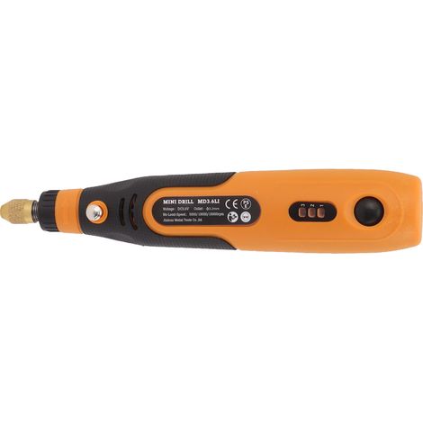 Stylo de meulage électrique 3,6 V 900 mAh, mini-stylo de meulage électrique léger pour le ponçage et la sculpture sur bois (1/5)