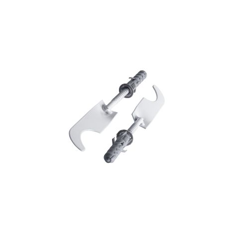 Gancio per radiatore kaps szabelka 165mm per alluminio installazione facile