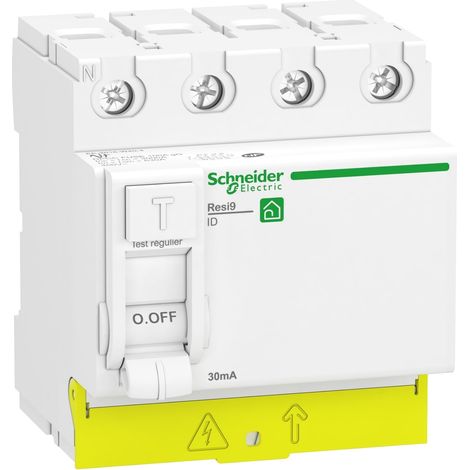 Interruttore differenziale Schneider Electric Resi9 bianco 63A 30mA