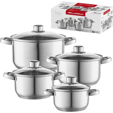 Ensemble de pots Florina Polpo 14/16/18/22 cm