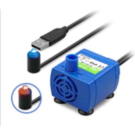 SABIR USB PET Spring spare Low Noise Pump Motor Shortage and Power Loss dual color LED (1/5)