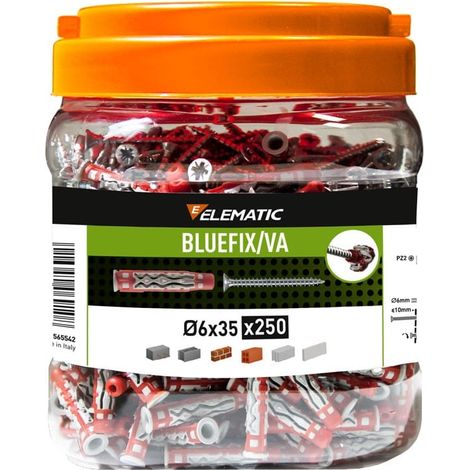 TASSELLO NYLON BLUEFIX/VA 6 TSP PROMOPACK ELEMATIC