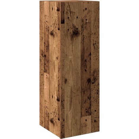 vidaXL Mobile TV Legno Antico 30,5x30x90 cm in Legno Multistrato (1/5)