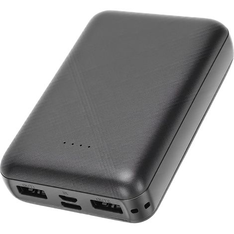Pack de Batterie pour Gilet Chauffant 20 000 MAh, sécurité Longue Durée, certifié Noir pour Les Activités par Temps Froid (1/5)