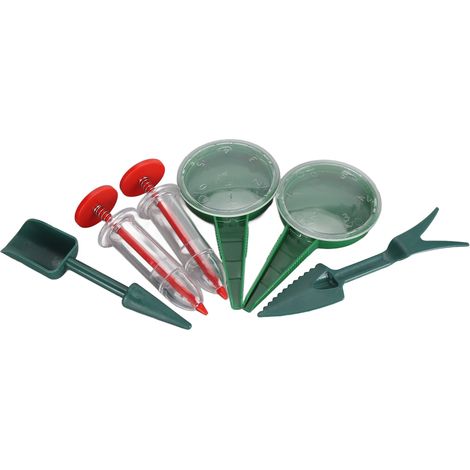 Ensemble de 6 mini-semoirs manuels portables et réglables pour le jardinage (1/5)