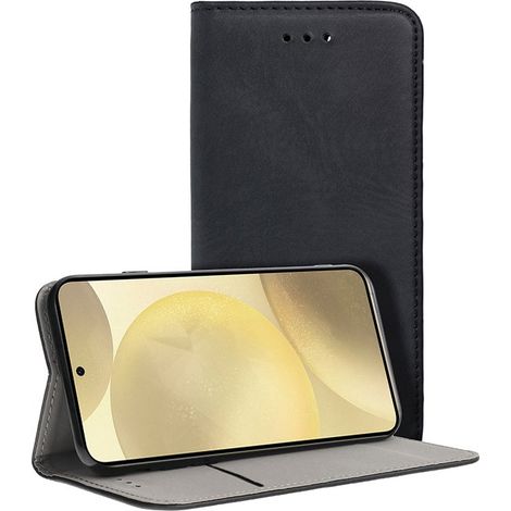Funda COOL Flip Cover para Samsung S926 Galaxy S24 Plus Liso Negro