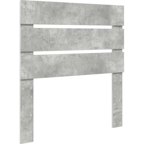 Maison Exclusive - Kopfteil Beton Grau Holzwerkstoff
