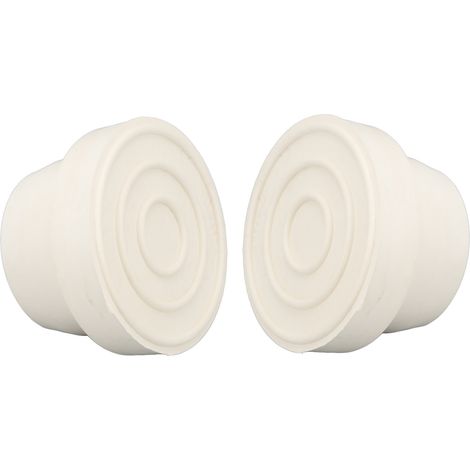 Lot de 2 embouts de protection pour échelle de piscine, accessoires de piscine, dimensions : 5,7 x 5,7 x 3,7 cm (1/5)