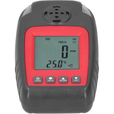 Détecteur de monoxyde de carbone WT8825, alarme CO haute sensibilité, testeur de gaz, sécurité domestique, kit de surveillance (1/5)