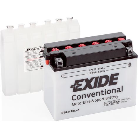 Batterie moto Exide Y50-N18L-A 12v 20ah 260A