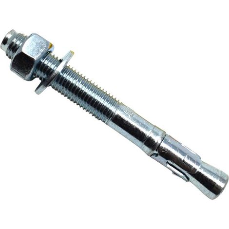 Masonmate 0841ETA620140 Zinc Plated Through Bolt M16 x 140mm 20 MAMTBZM16140