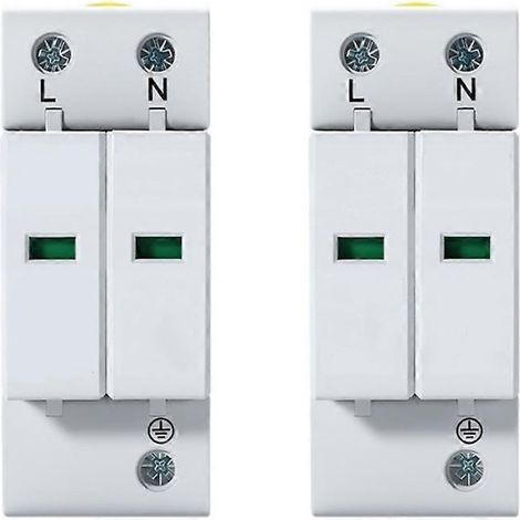 Parafoudre résidentiel 2P AC SPD 60 kA, parafoudre basse tension 275 V CA/2P 60 kA 275 V CA (1/5)