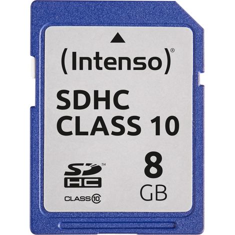 Intenso 3411460 memoria flash 8 GB SDHC Classe 10 (1/2)