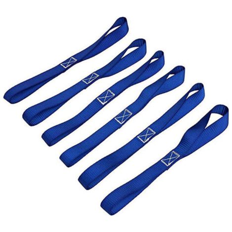 10 Pièces29.5cm Sangles D'arrimage à Cliquet pour Cercleuse Bas ATV, UTV, Moto et Bantam (1/5)