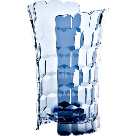 GUZZINI Portabicchieri Vanity Bio-Based 12 x 10,3 Cm H 18,30 Cm Blu