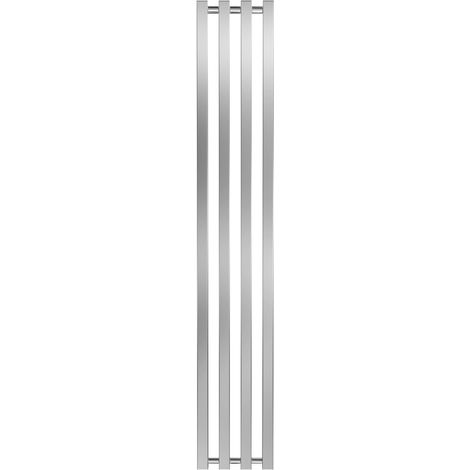 RADOX Radiateur eau chaude mural - KOLONA SP 35 INOX POLI - 1500 x 245 mm - 4 tubes - 318 W