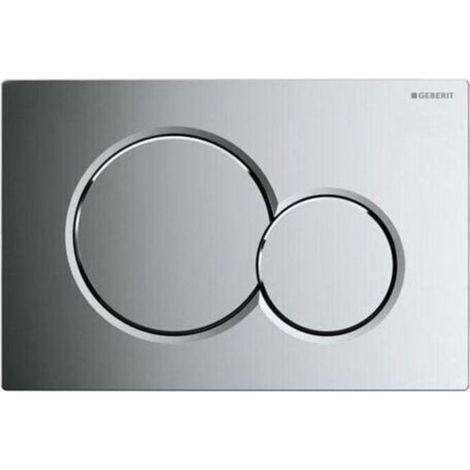 Geberit Sigma01 - Plaque de déclenchement SIGMA01, chrome poli (115.770.21.5)