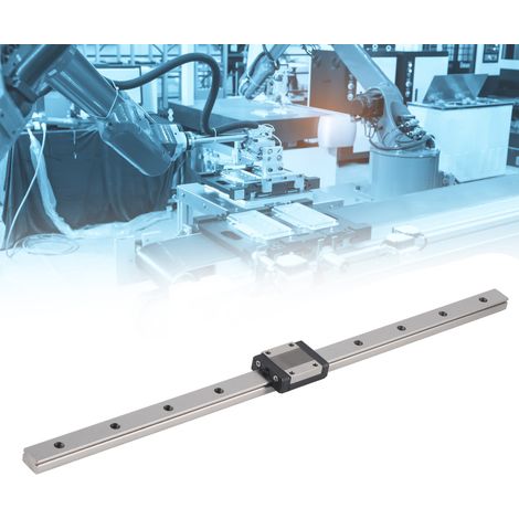 Guide de glissière linéaire pour équipement d'automatisation industrielle MGN15400 mm (1/5)