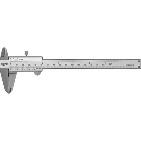 Calibro a corsoio Milwaukee da 150 mm (1/2)