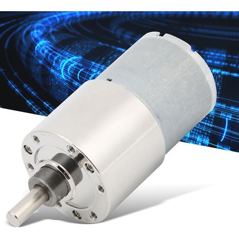 XD-37GB3530+ Miniatur-Gleichstrom-Getriebemotor, 12 V, niedrige Drehzahl, hohes Drehmoment, Permanentmagnet, 30 U/min (1/5)