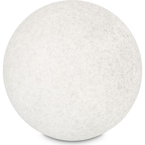 Piantana Moderna Doris Materie Plastiche Bianco 1 Luce E27 D48Cm