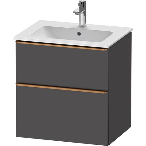 Duravit D-Neo Waschtischunterbau wandhängend, 610x625x462mm, 1