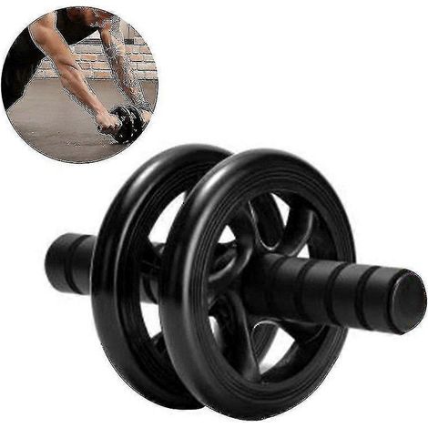 Rouleau avec bande de résistance, poignée antidérapante, rouleau pour un renforcement abdominal optimal, tapis de sol inclus (1/5)