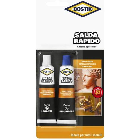 6 x BOSTIK SALDA RAPIDO 2 X 15 ML BLISTER