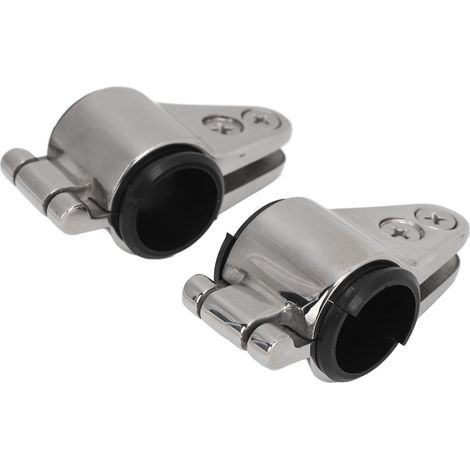 Sorandy Support de Rail Coulissant à Mâchoire Supérieure à Charnière pour Bateau, Lot de 2 Glissières de Rail à Pince à Mâchoire en Acier Inoxydable 316, Matériel de Bateau Marin, Sorandyk2gtum1o4r. (1/5)