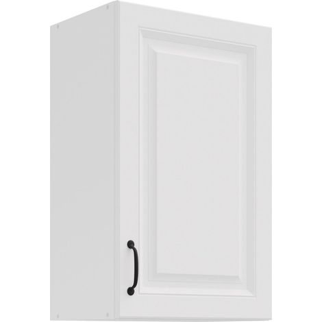 Hängeschrank 45 cm Stilo Weiß Küchenzeile Küchenblock Küche Landhaus Einbauküche (1/5)