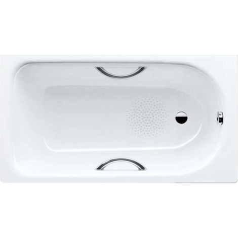 Kaldewei Advantage - Bañera rectangular Saniform Plus Star 331, 150x70 cm, con orificios para asas, antideslizante, blanca 133130000001 (1/3)
