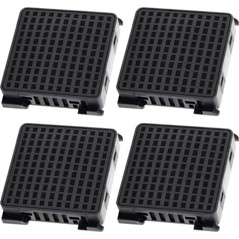 Lot de 4 filtres à charbon actif pour réfrigérateurs Liebherr 9096989 9882460 9882429 988246000 Fresh Air pour réfrigérateurs Liebherr 7440021-00 (1/5)