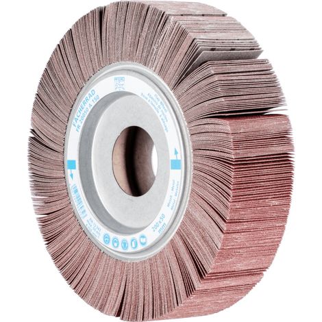 PFERD TOOLS Lamellenschleifrad FR Ø 200x50mm Bohrung Ø 44,0mm A150 für universelle Anwendung 2 Stk (1/5)