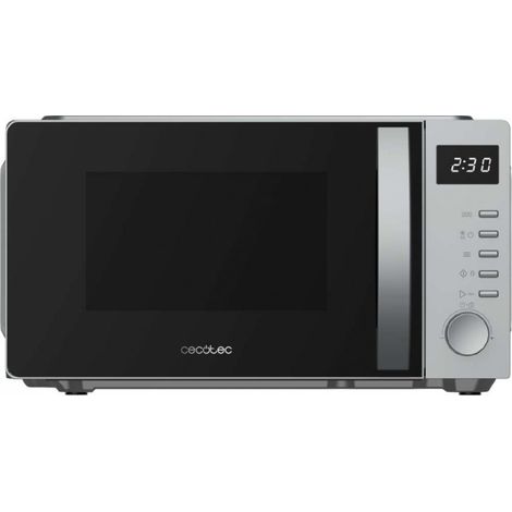 Cecotec Micro-ondes Digital Proclean 5005 Silver. 700W, 20L, Technologie 3DWave, 5 Niveaux de Puissance, Minuterie 30 Min (1/5)