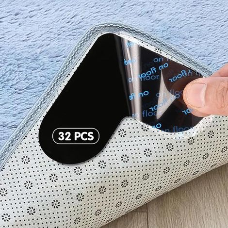 Anti Slip Mat Non-Slip Mat Rug Grippers Heart Shape Underlay Non-Slip Mat Anti Slip Mat for Hardwood Floors Carpets Pads (1/3)