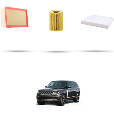 Kit tagliando 3 filtri compatibile con Land Rover IV (L405) 3.0 MHEV 258kw dal 2020 (1/5)