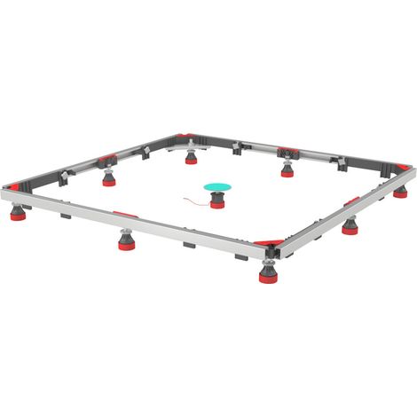 Cadre Acier de Réhausse 90x90cm JACOB DELAFON pour Receveur de Douche jusqu'à 120x120cm - E61426-NF