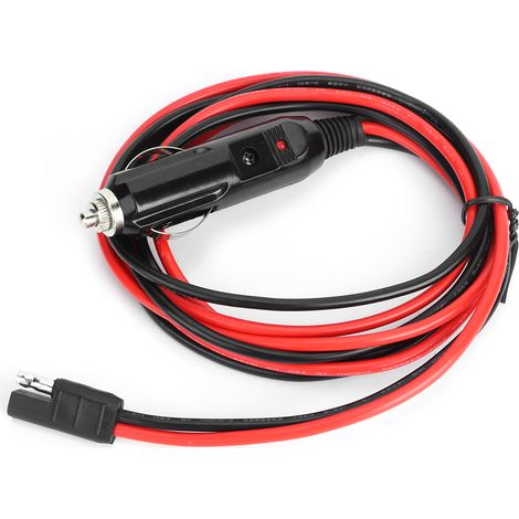 Câble d'alimentation allume-cigare 12 V CC pour autoradios Motorola GM3188, GM3688 et GM1280 (1/5)