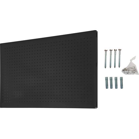 Panel Herramientas Panelclick 900x400 antracita + 8 hook (1/4)