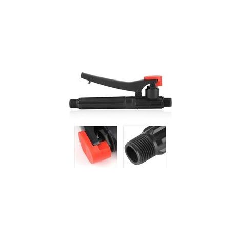 3pcsPoignée de pulvérisateur à gâchette pour irrigation – Design ergonomique – Pulvérisation automatique – Compatible avec tuyaux d'arrosage 18 mm (1/5)