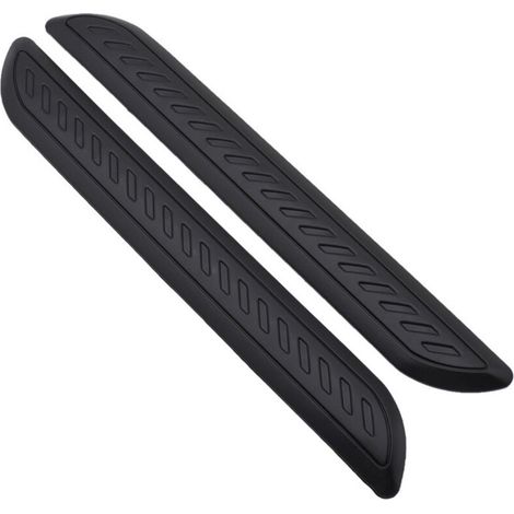 2Pcs Bandes Protection Pare-Chocs de Voiture, PVC Anti-Rayures Auto-Adhésive Bande, Autocollants Anti-Frottement pour Carrosserie, Autocollant de Protection de Bord Universelle pour Voitures (1/5)