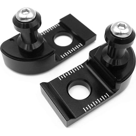 Blocs de réglage de chaîne pour Ténéré 700 XTZ 700 2019-2024 Noir-- (1/5)