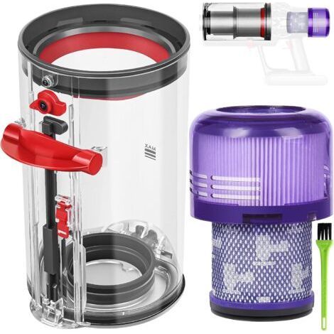 Staubbehälter für Dyson V11, V15, SV14, SV17, Filter, Staubbehälter, Ersatzteile, Zubehör, Ersatzfilterbehälter für Dyson SV22, SV15, SV28 (1/5)