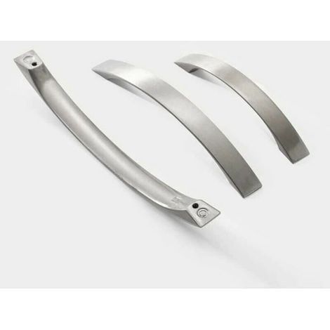Lot de 12 poignee de meuble cuisine - chromées- Poignées de porte Nickel Brossé poignee de cuisine poignée cuisine inox entraxe (1/4)