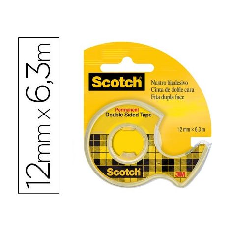 Scotch 7100150066 cinta adhesiva 6,3 m Transparente 1 pieza(s)