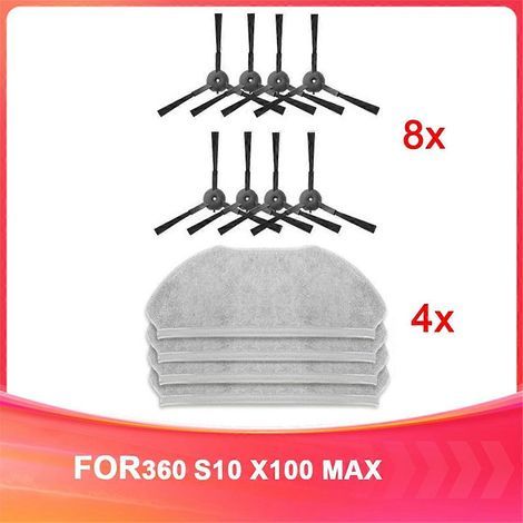 Consommables de rechange pour brosses latérales de balayeuse Qihoo 360 (1/5)
