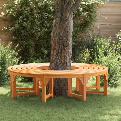Maison Exclusive - Baumbank 2 pcs Natur 160 x 80 x 45cm Massives (1/5)