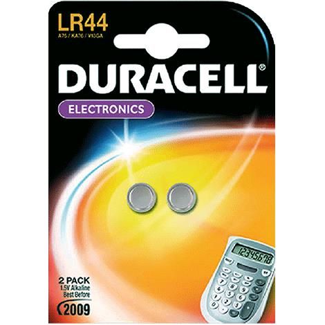 Duracell LR44 Pile Alcaline 1,5V Confezione da 2