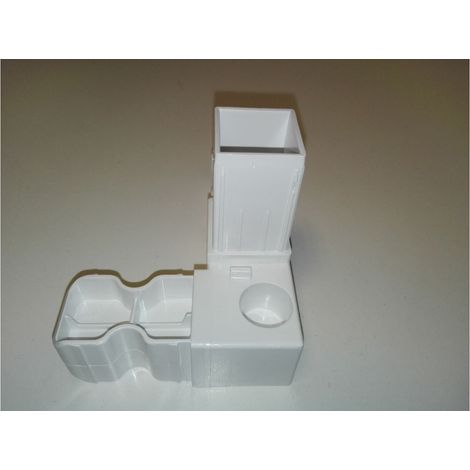 Kit coprilavatrice in resina con piedino - Resistente e pratico